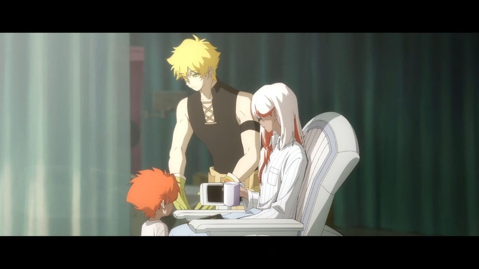 Little Johnny, as seen with his family (Image via Pb Animation/LAN Studio/Paper Plane Animation)